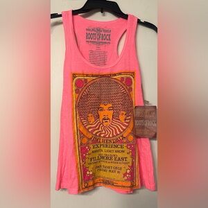 Wolfgang's Vault Women’s Jimi Hendrix Experience Filmore Tank Top X-Small NWT
